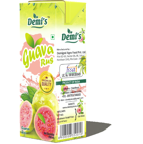 Pink Guava Drink (200 ml) 1