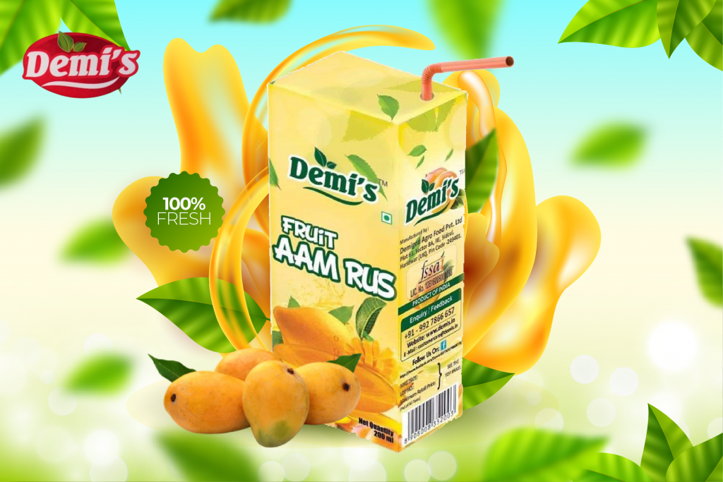 Demi's Juices Collage