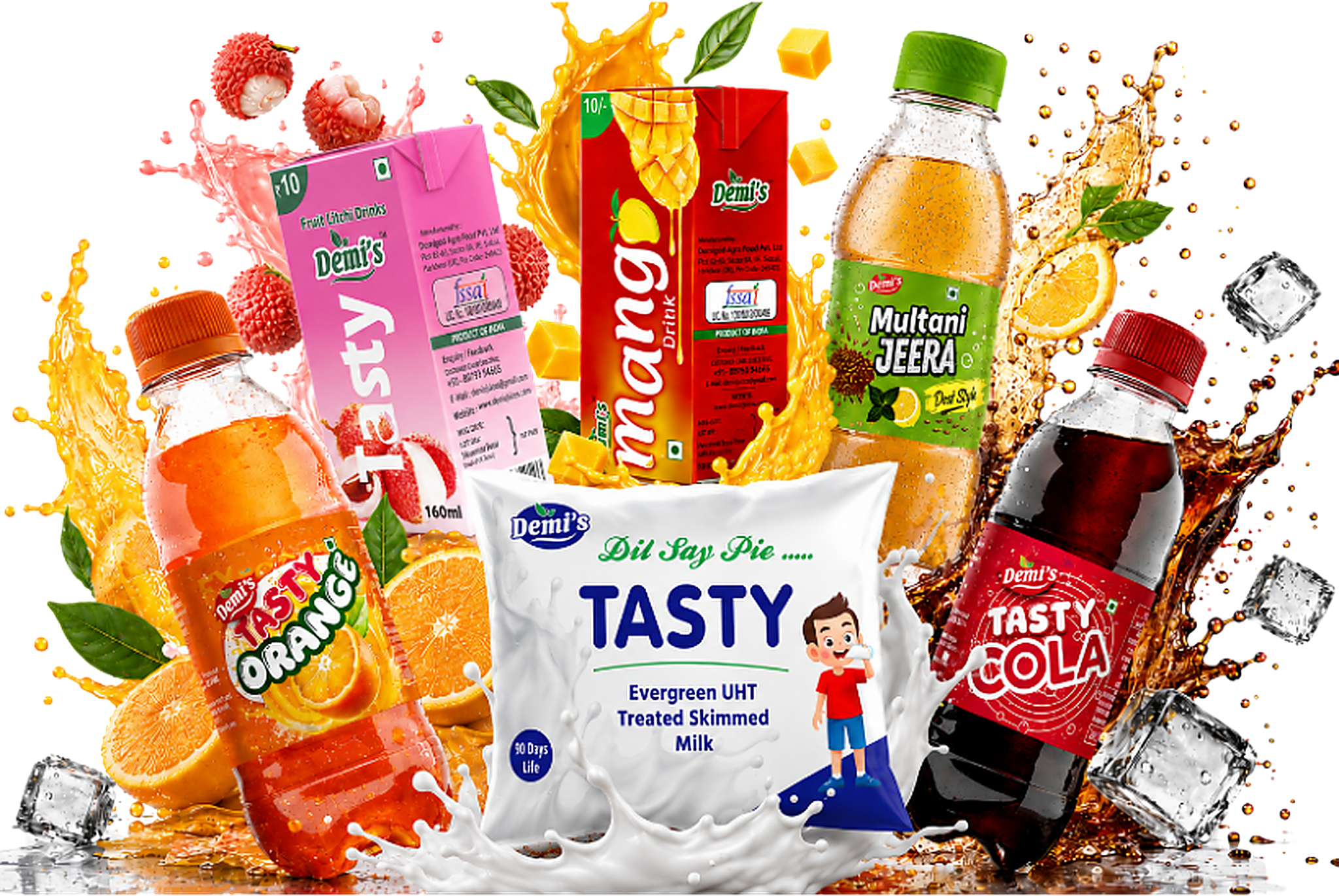 Demi's Mango drink (160 ML) Group