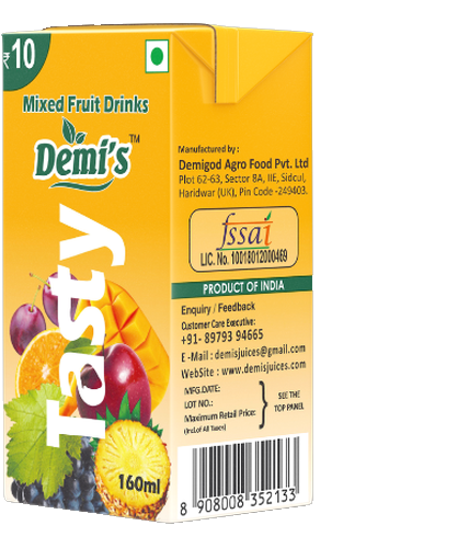 Mix Fruit Juice (160 ml) 1