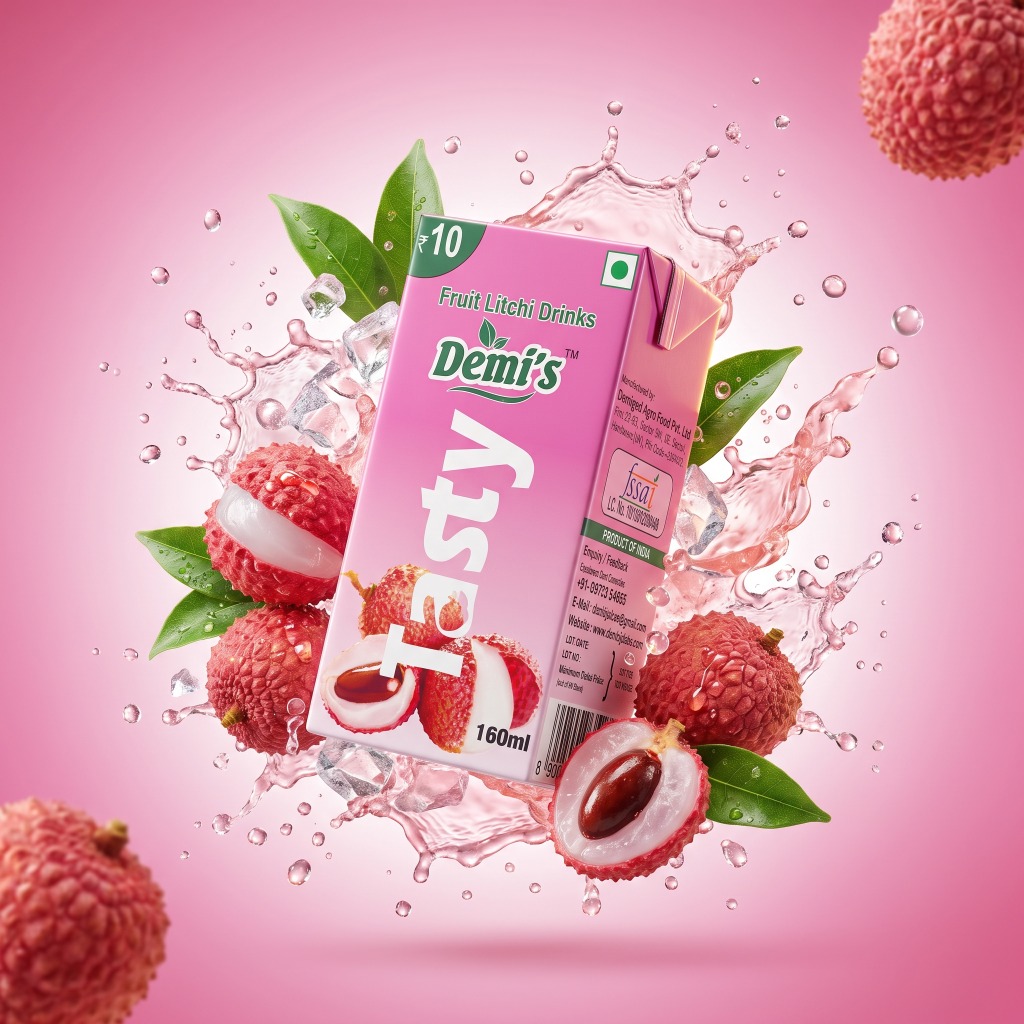 Fresh Litchi Juice (160 ml) Splash